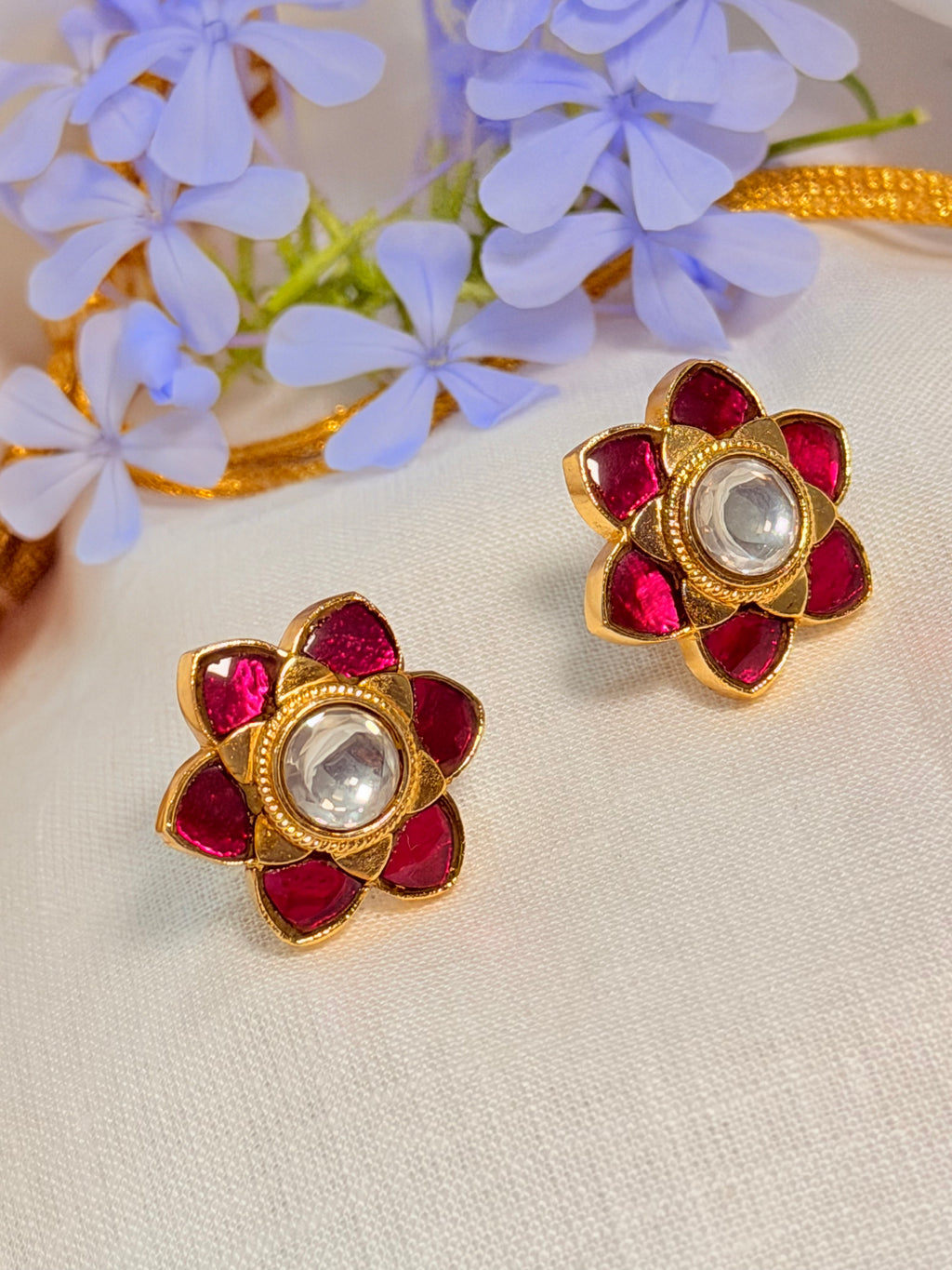 Vamika Jadau Peacock Choker Set - Multicolour (3)