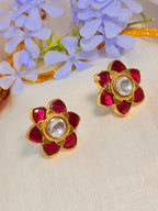 Vamika Jadau Peacock Choker Set - Multicolour (3)