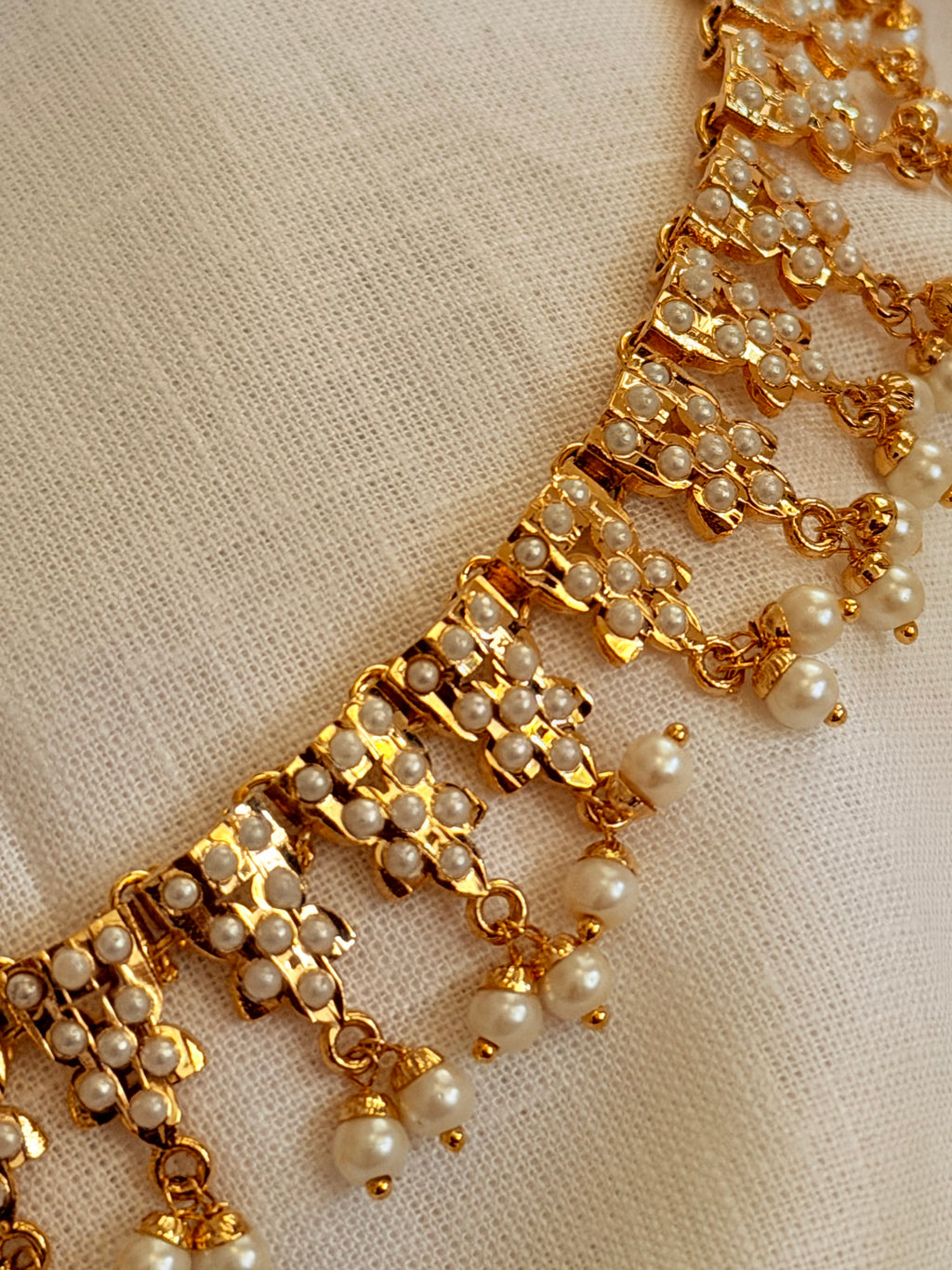 Pearl Cascade Heritage Choker Set - Pearl Cascade Heritage Choker Set (2)
