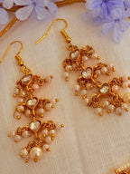 Elaria Heart Pearl Necklace Set - White (3)