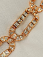 Nimue Geometric Polki Link Choker Set - Nimue Geometric Polki Link Choker Set (2)