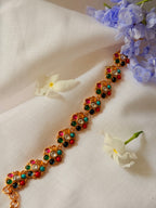 Marisca Convertible Floral Bracelet Choker - Multi (2)