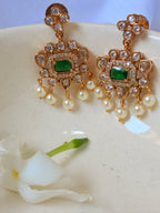 Vaidehi Emerald Bridal Choker Set - Green (2)