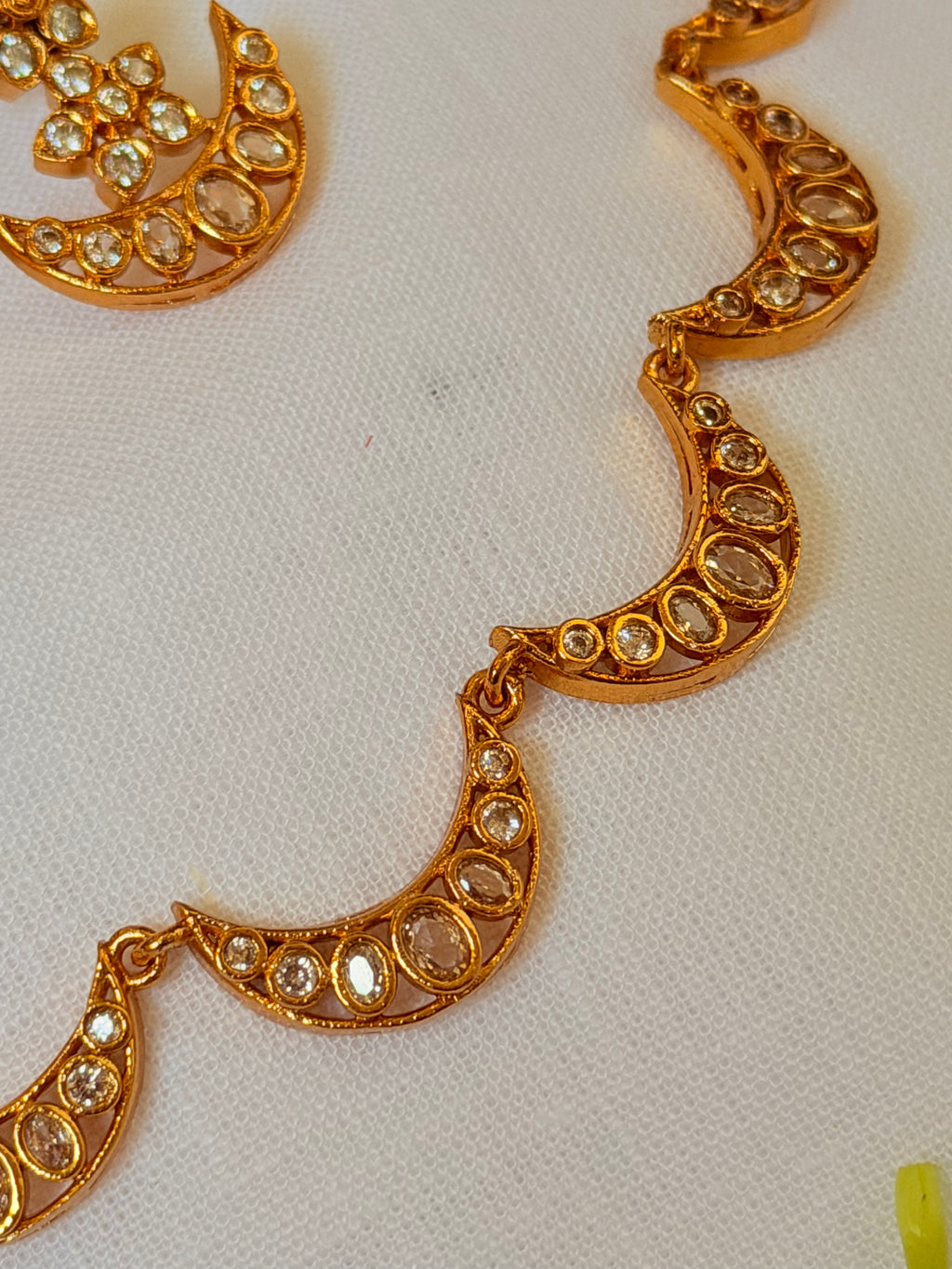 Chandrika Crescent AD Choker Set - Chandrika Crescent AD Choker Set (2)