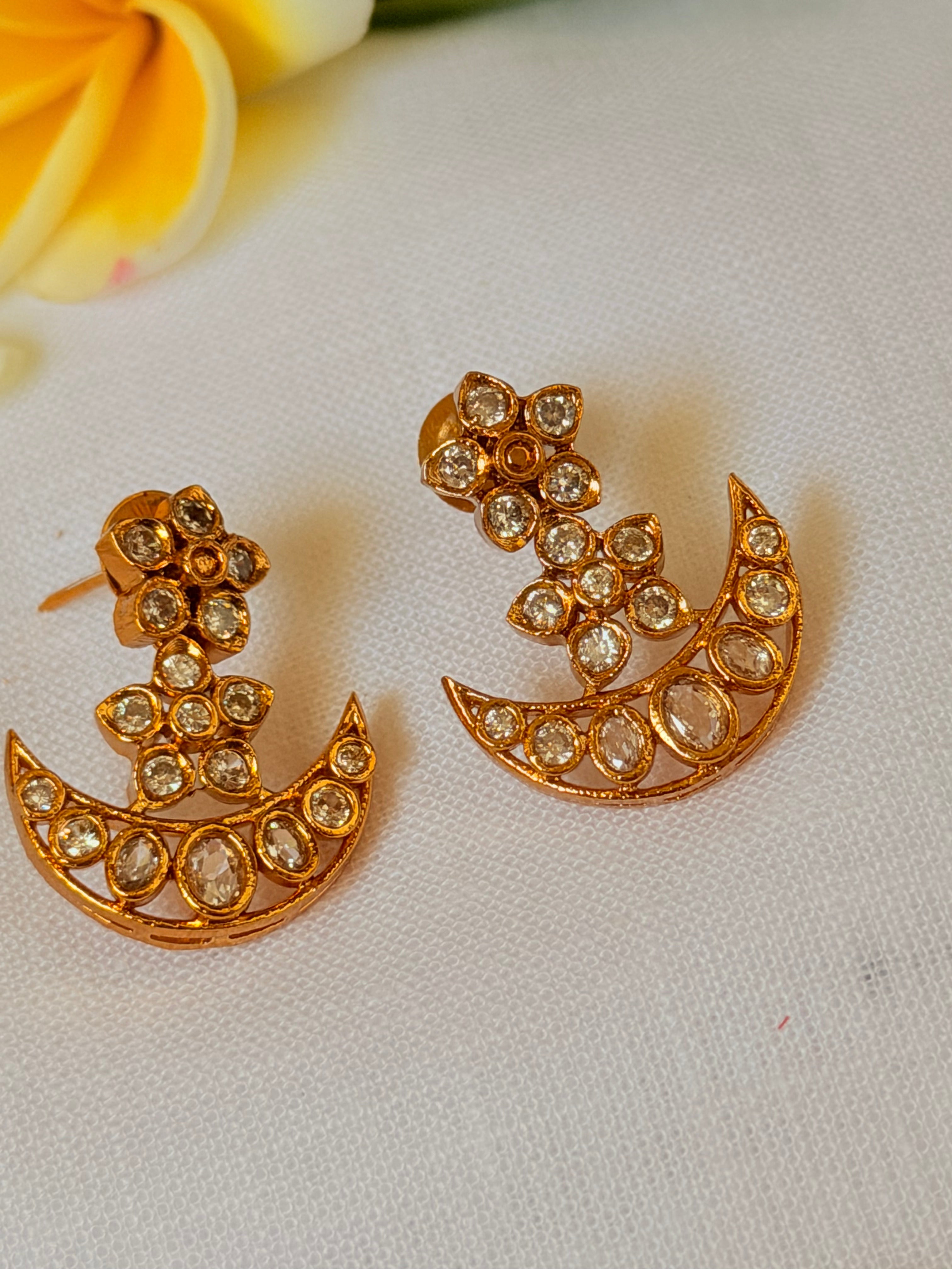 Chandrika Crescent AD Choker Set - Chandrika Crescent AD Choker Set (3)