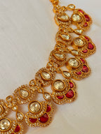 Mrinalini Jadau Choker Necklace Set - Mrinalini Jadau Choker Necklace Set (2)