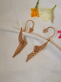 Celeste Ear Cuff Dangler Earrings - Celeste Ear Cuff Dangler Earrings (1)