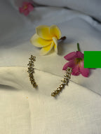 Vanya Floral AD Ear Cuff Earrings - Vanya Floral AD Ear Cuff Earrings (1)