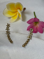 Vanya Floral AD Ear Cuff Earrings - Vanya Floral AD Ear Cuff Earrings (2)