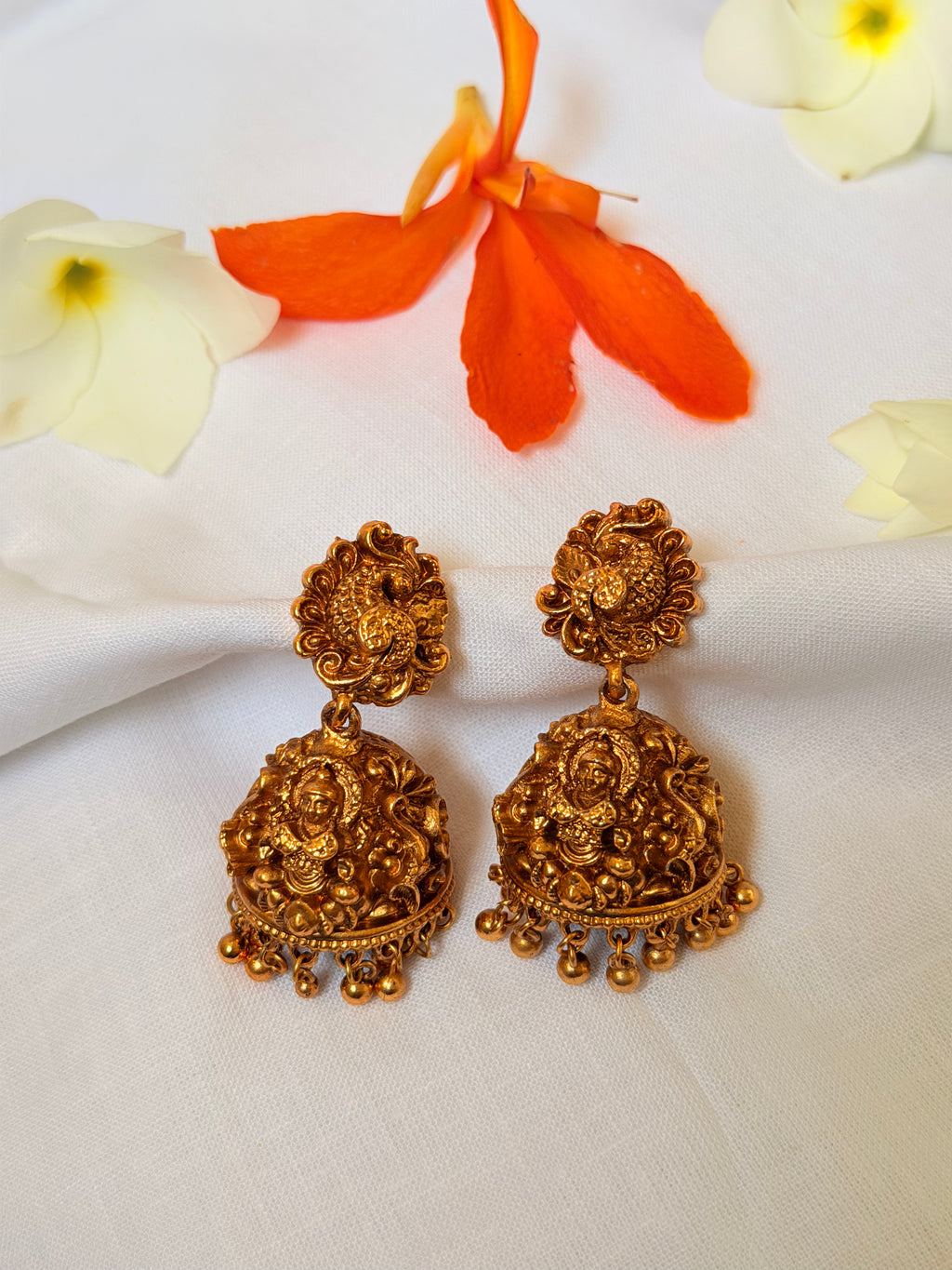 Rajarajeshwari Heritage Temple Jhumkas - Rajarajeshwari Heritage Temple Jhumkas (1)
