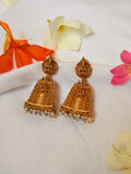 Anvika Grand Temple Gopuram Jhumkas - Anvika Grand Temple Gopuram Jhumkas (1)