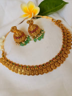 Lakshmipriya Coin Temple Choker Set - Lakshmipriya Coin Temple Choker Set (1)