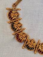 Vaidehi Lakshmi Temple Necklace Set - Vaidehi Lakshmi Temple Necklace Set (3)