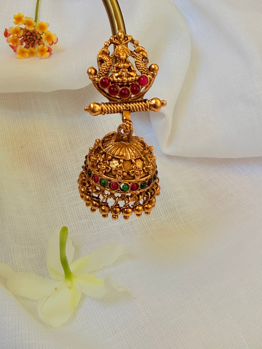 Vaidehi Lakshmi Temple Necklace Set - Vaidehi Lakshmi Temple Necklace Set (4)
