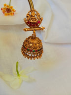 Vaidehi Lakshmi Temple Necklace Set - Vaidehi Lakshmi Temple Necklace Set (4)