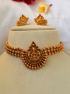 Anagha Lakshmi Temple Choker Set - Anagha Lakshmi Temple Choker Set (1)