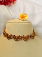 Ritambari Antique Lotus Necklace - Ritambari Antique Lotus Necklace (2)
