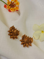 Ritambari Antique Lotus Necklace - Ritambari Antique Lotus Necklace (3)
