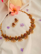 Rohisha Vishnu Temple Choker - Multi (1)