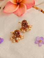 Rohisha Vishnu Temple Choker - Multi (3)