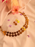 Rohini Lakshmi Coin Necklace Set - Rohini Lakshmi Coin Necklace Set (1)
