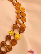 Rohini Lakshmi Coin Necklace Set - Rohini Lakshmi Coin Necklace Set (2)
