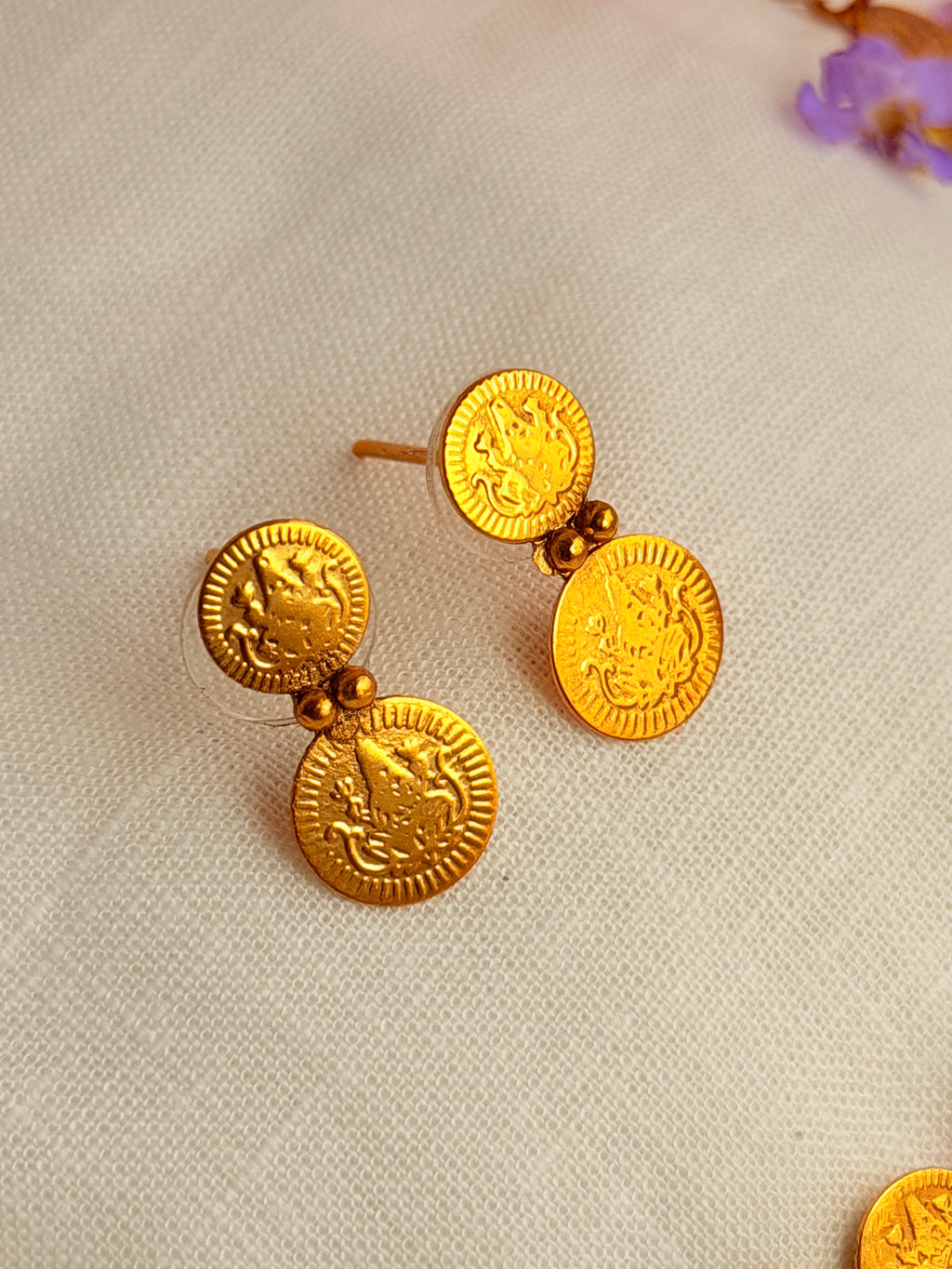 Rohini Lakshmi Coin Necklace Set - Rohini Lakshmi Coin Necklace Set (3)