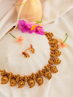 Mayuri Necklace Set - Red (1)