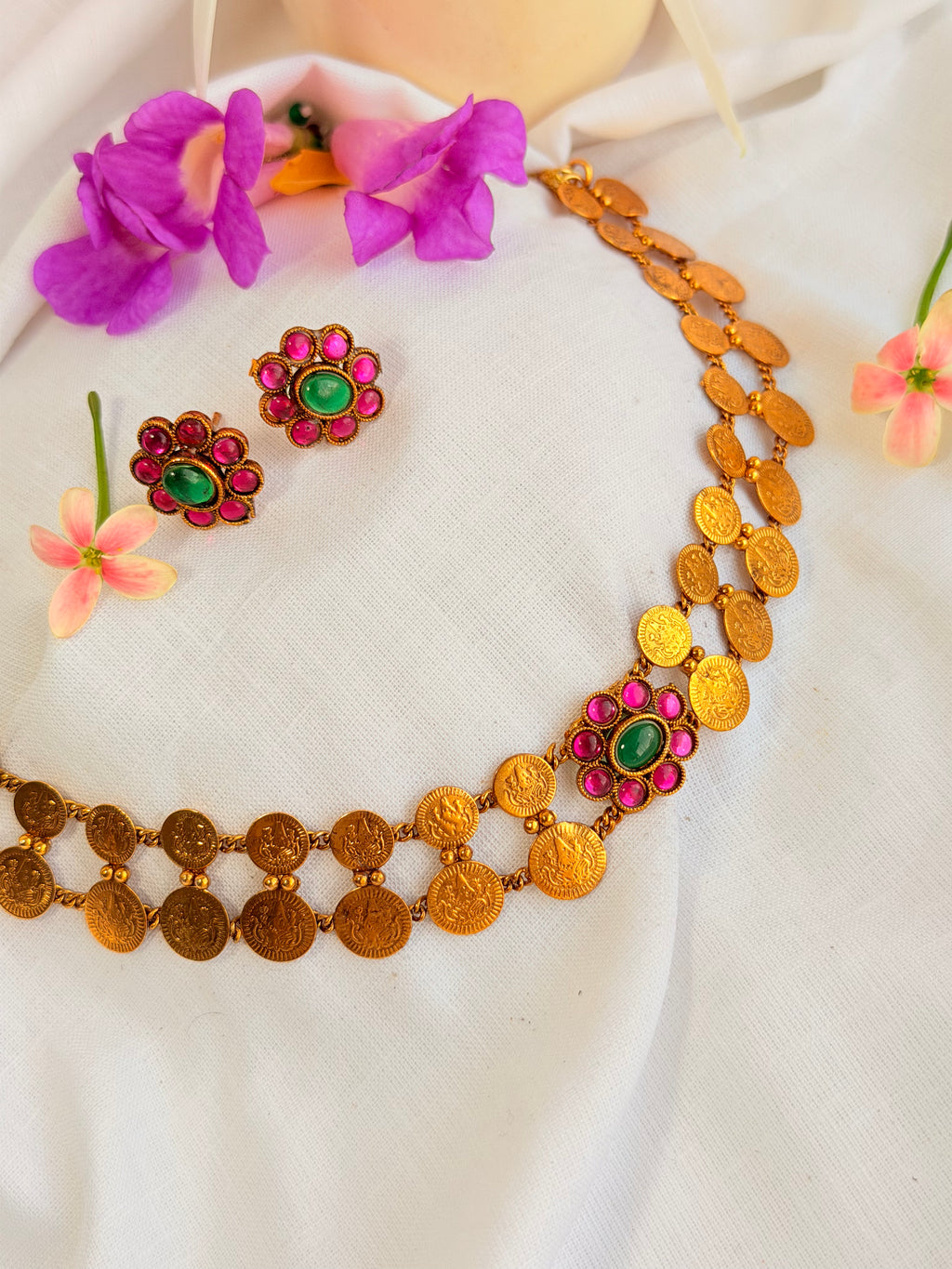 Kanmani Necklace Set - Multi (1)