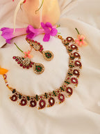 Kanakambari Necklace Set - Kanakambari Necklace Set (1)