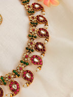 Kanakambari Necklace Set - Kanakambari Necklace Set (2)