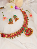 Amudhavalli Necklace Set - Multi (1)